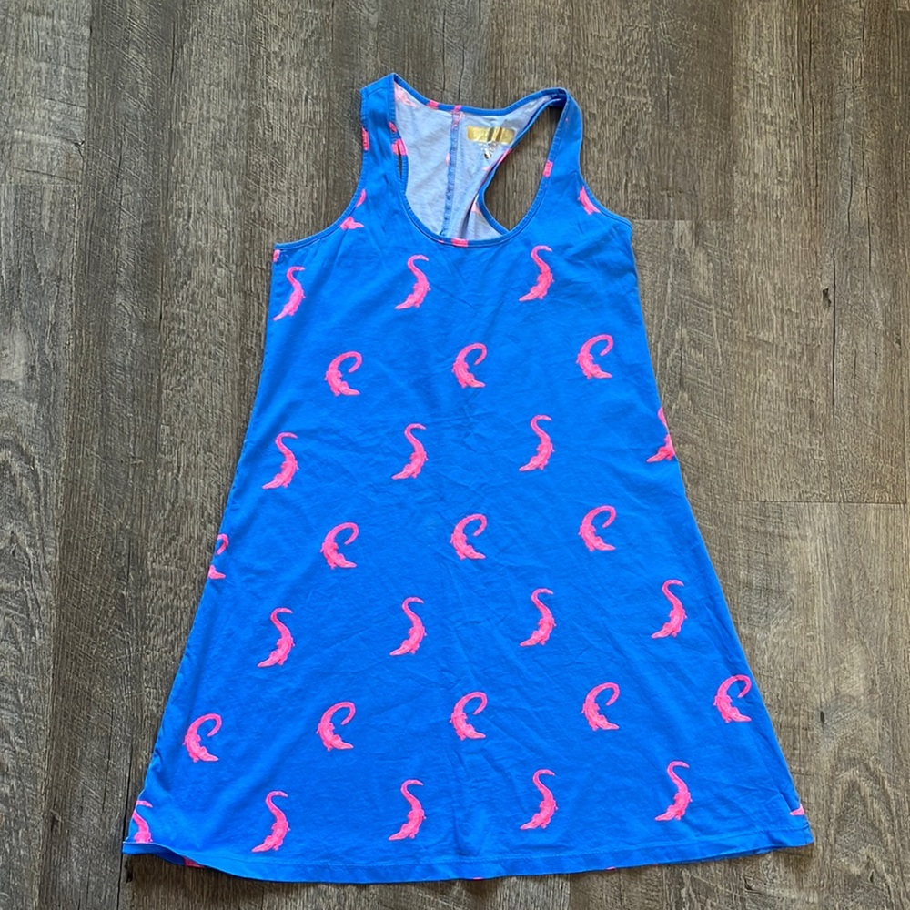 Lilly Pulitzer Luxletic Alligator Swing Dress